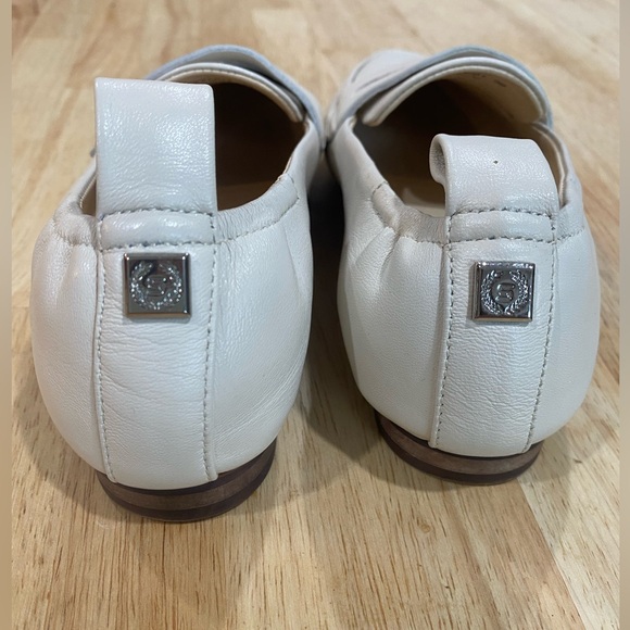 Massimo Santini off white leather moccasin size 36 - Picture 4 of 6